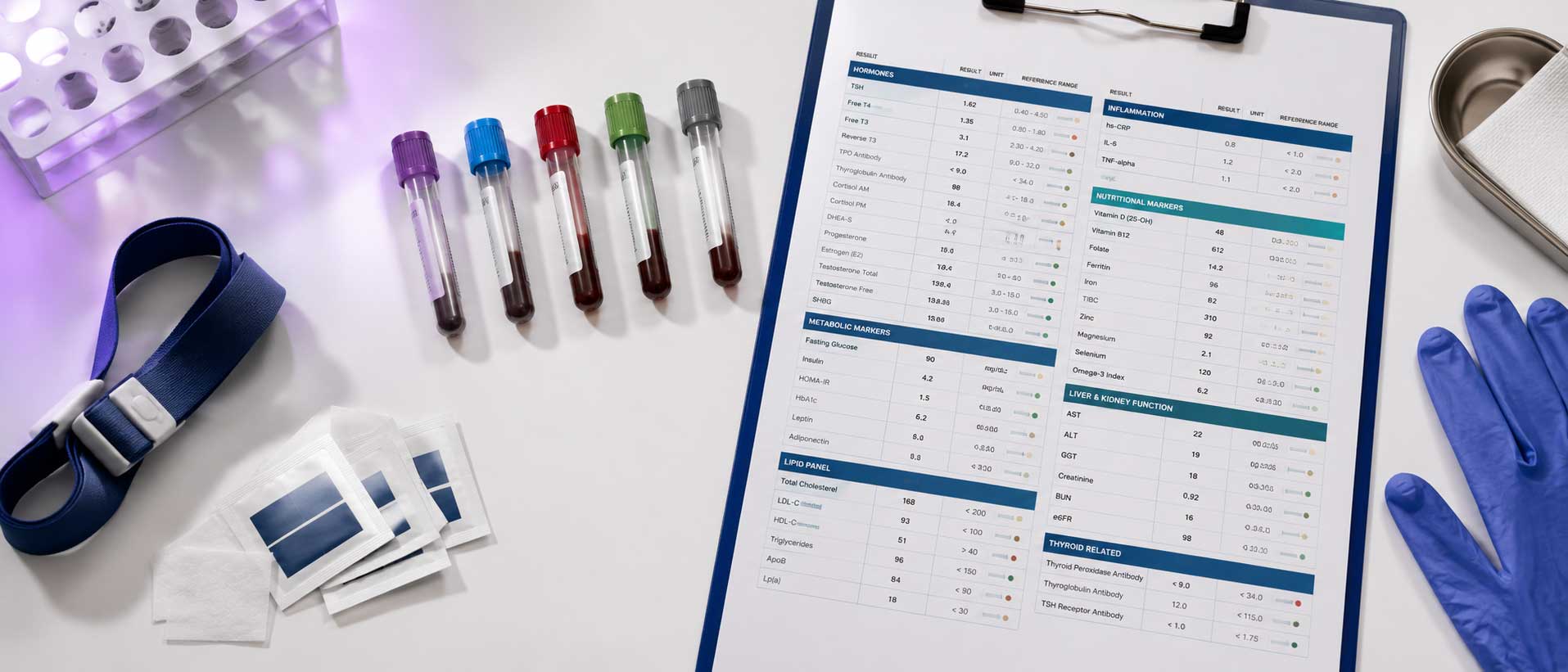 Lab biomarker analysis and comprehensive blood testing at iRevive concierge telehealth