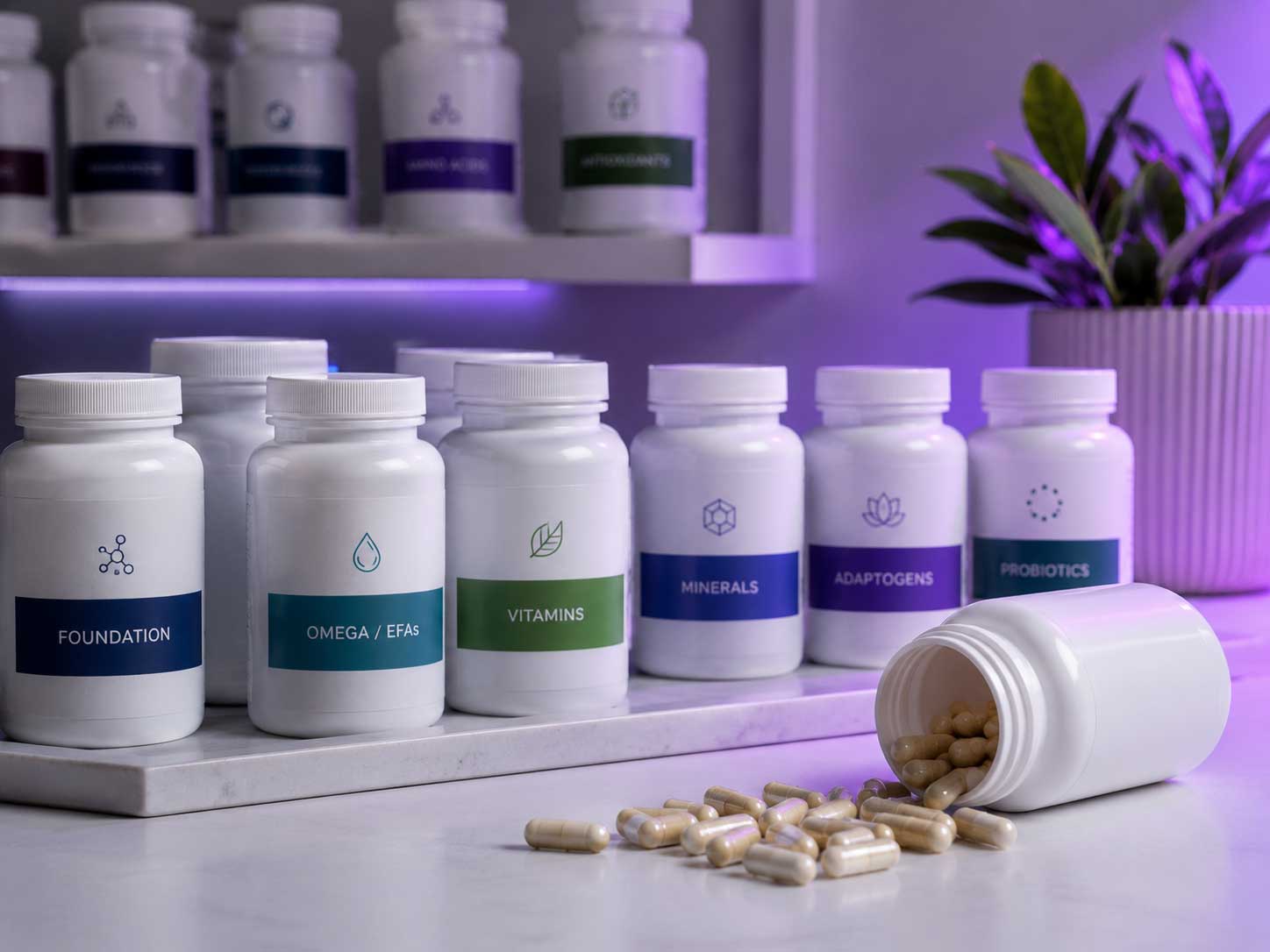 Targeted nutraceutical protocol for performance and longevity optimization at iRevive telehealth